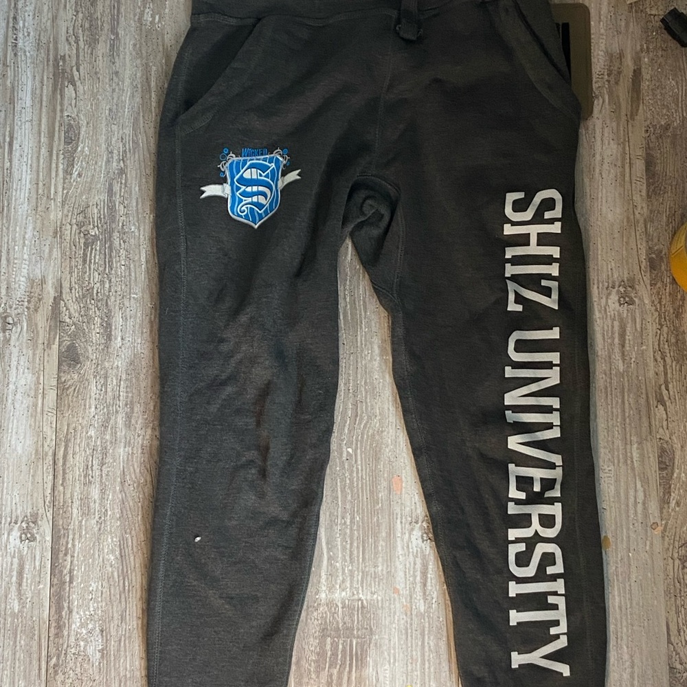 SHIZ UNIVERISTY wicked THW musical merch sweatpants